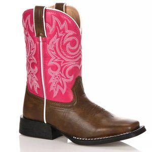 Lil Durango Girls' Cowboy Boots Size 3